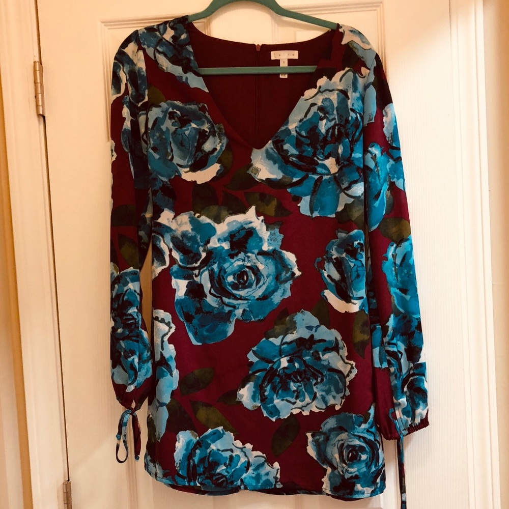 Floral Print Mini Dress